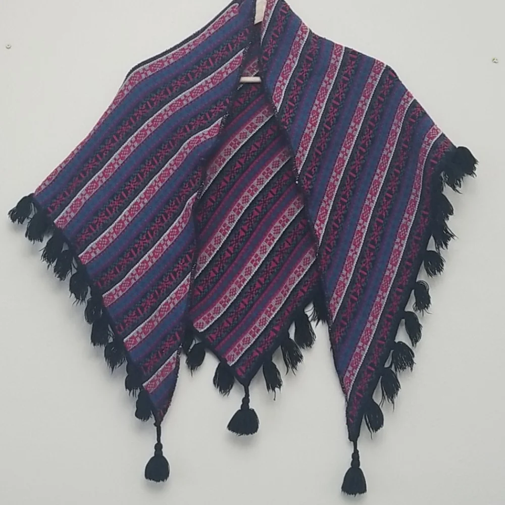 Steve Madden Knit Boho Scarf Wrap
